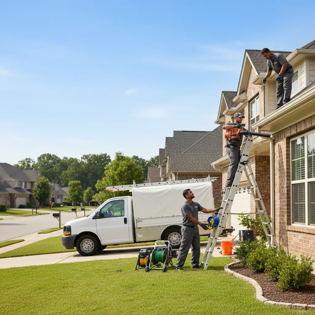 Home Gutter Service in Rochelle, TX near me